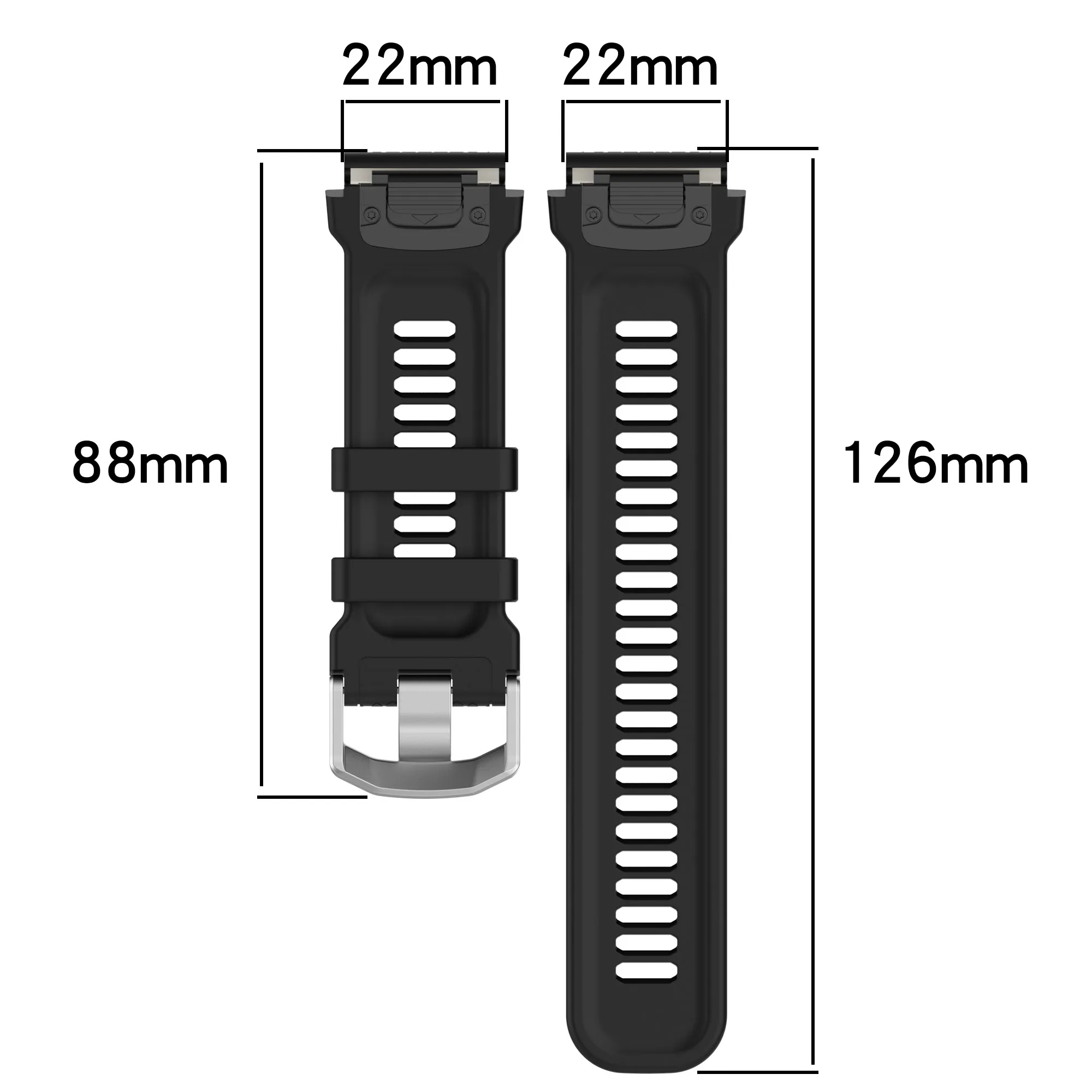 For Huami Amazfit Falcon Strap Sport Bracelet For Amazfit Falcon Replacement Soft Silicone QuickFit Band Watchband Accessories