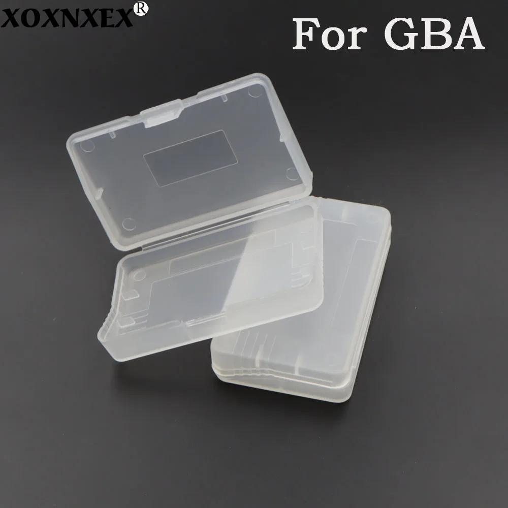 5PC/10PC Transparent Plastic Game Cartridge Card Case for GBA  Gaming Cards Anti-Dust Clear Protective Box