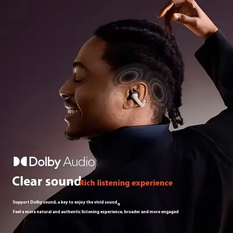 Shokz OpenDots ONE E310 سماعات لاسلكية مشبك الأذن Dolby sound الترا طويل الاستعداد مفتوح بلوتوث 5.4 سماعات الموسيقى الرياضية جديد