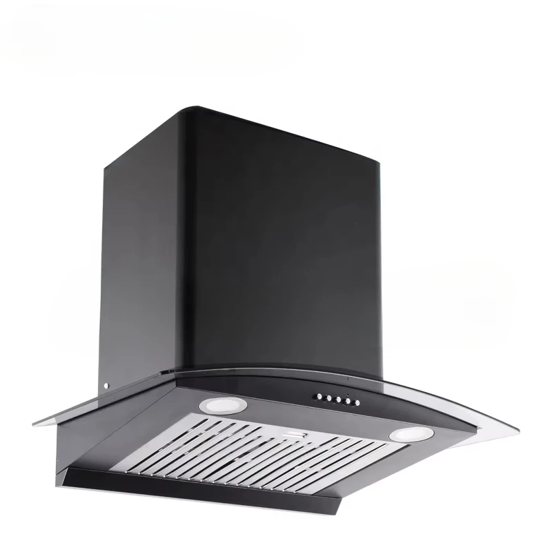 Professional Factory 600mm 3 Speed Range Hoods Kitchen Chimney Household Kitchen Hood Campana Extractor Hood