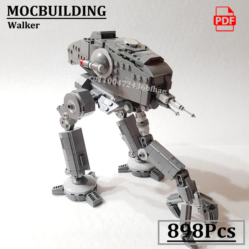 

DIY Walkers Brick Mech Model MOCBUILDING Sci-fi Space Movie Construction Technology Blocks Toys Gift