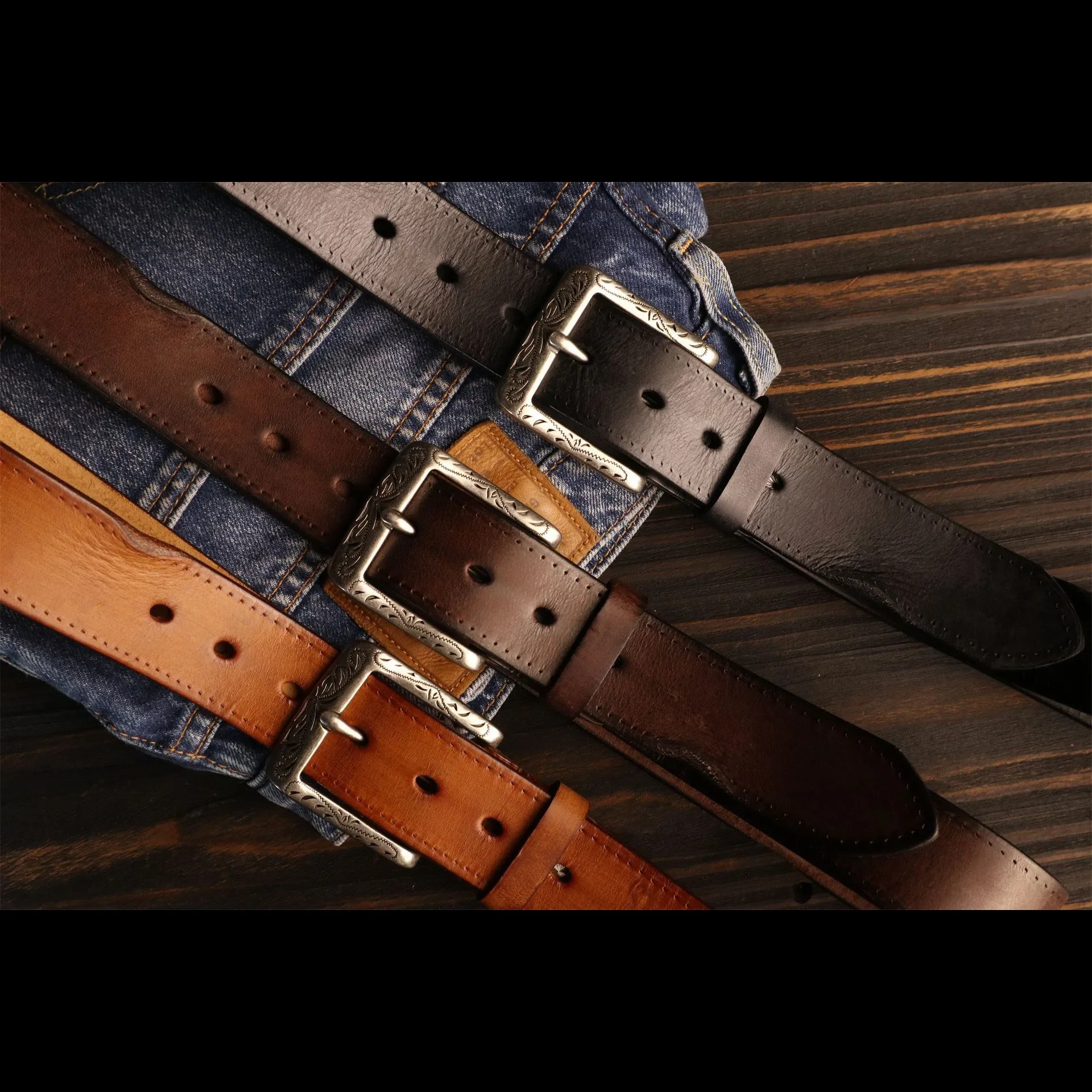 

Ремень из натуральной кожи ручной работы в стиле ретро с резной пряжкой для мужчин, повседневный стиль, воловья кожа с верхним зерном, унисекс