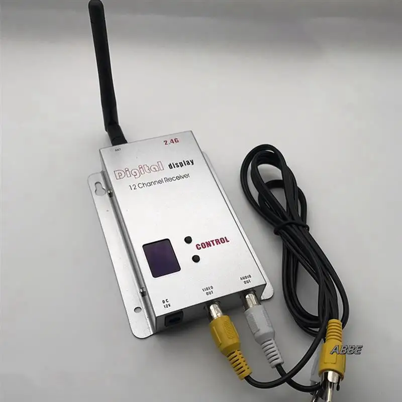 

2.4G For FPV VRX 12CH Receiver For FPV Drone Quadcopter Long Range Audio Video Airplane
