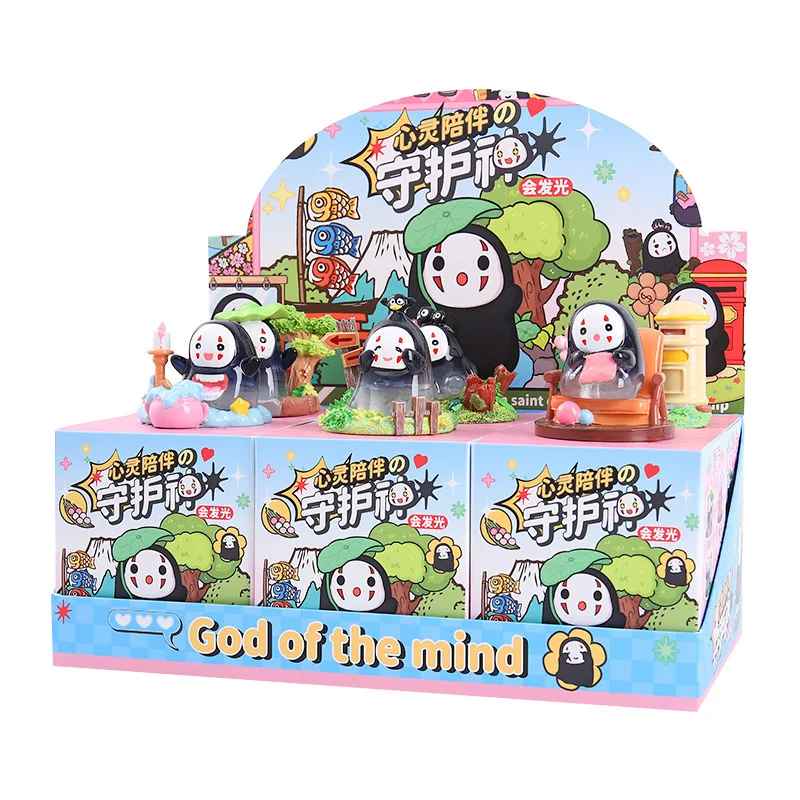 

Popular Selling God Of The Mind Blind Box Hayao Miyazaki Anime Animation Desktop Luminous Display Surprise Box Birthday Gifts