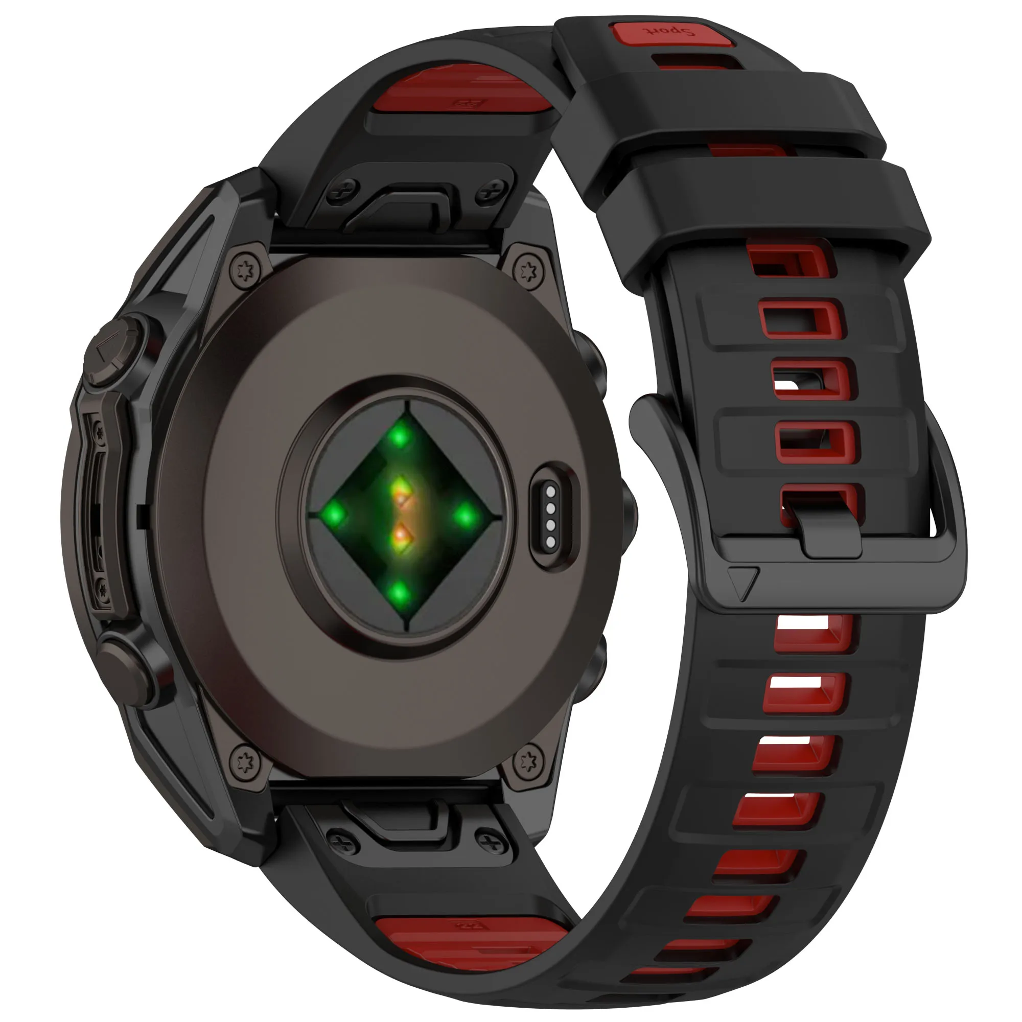 1:1 Fenix8 Uhrenarmband für Garmin Fenix 8 43 mm 47 mm 51 mm E 7S 7 7X 6S 6 6X Pro 5S 5 5X Enduro3 2 Silikonarmband QuickFit-Armband – Detail 10