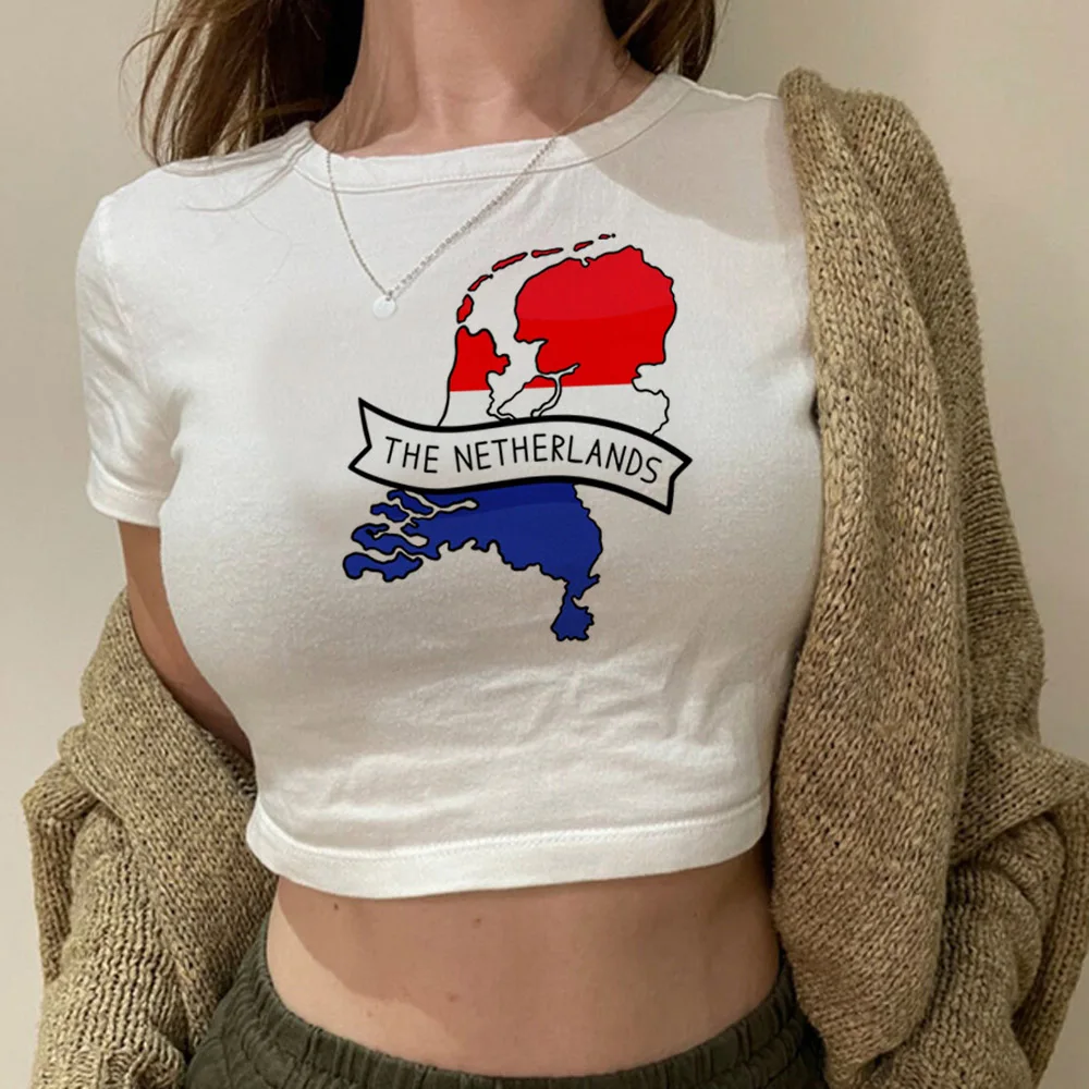 the Netherlands trashy streetwear  90s crop top girl vintage gothic  aesthetic goth tshirt cropped