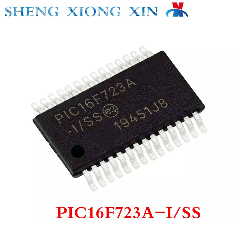 5pcs/Lot 100% New PIC16F723A-I/SS SSOP-28 8-bit Microcontroller -MCU PIC16F723A Integrated Circuit