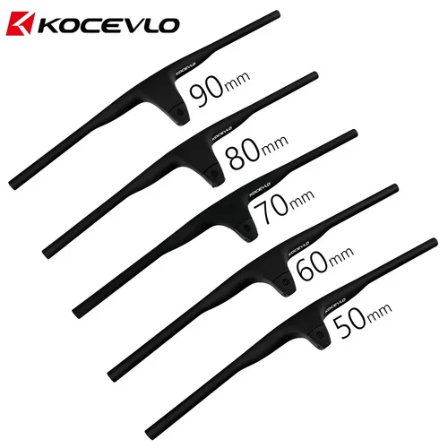 Imagen 2 del producto Manillar KOCEVLO MTB CARBON Negativo 17 ° 50-90MM para manillar integrado eficiente para MTB (XC, maratón) 740MM