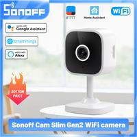 SONOFF Ewelink WiFi CAM Slim Gen2 Smart Home Security Camera1080p Live View Alexa Google Assistant Smartthings