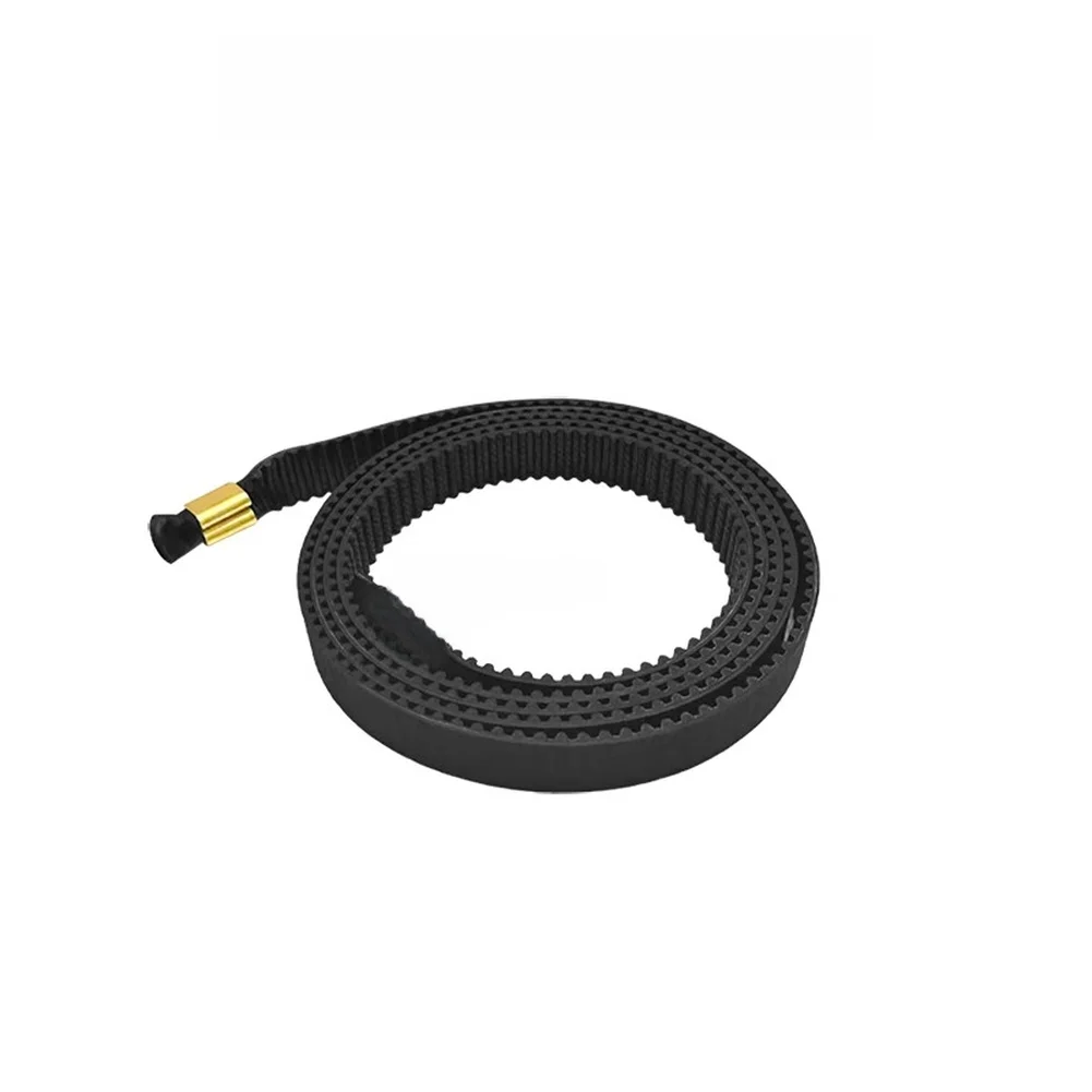 Synchronous Drive Belt Rubber Steel Wire Reinforced Timing Belt With Copper Connector For For Anycubic For Kobra 2 Series 3D