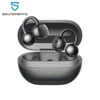 SoundPEATS POP Clip Auriculares inalámbricos Bluetooth 5.4 Auriculares inalámbricos Opean-Ear IPX5, modo de juego Baja latencia, emparejamiento multipunto