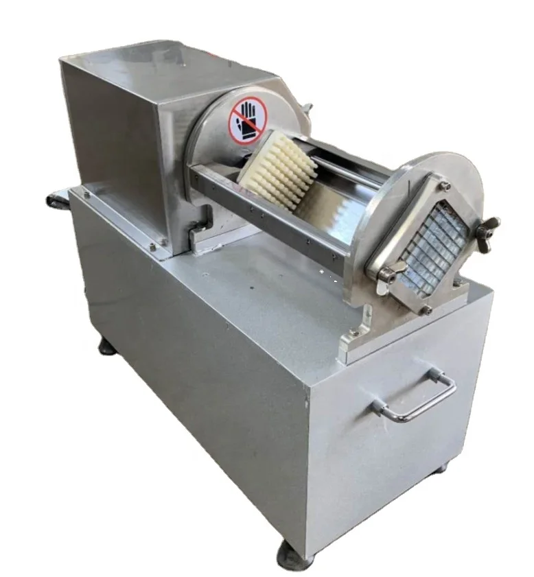12Hot Electric Potato Strips Cutter French Fries Machine Small Carrot Stick Cutting Machine