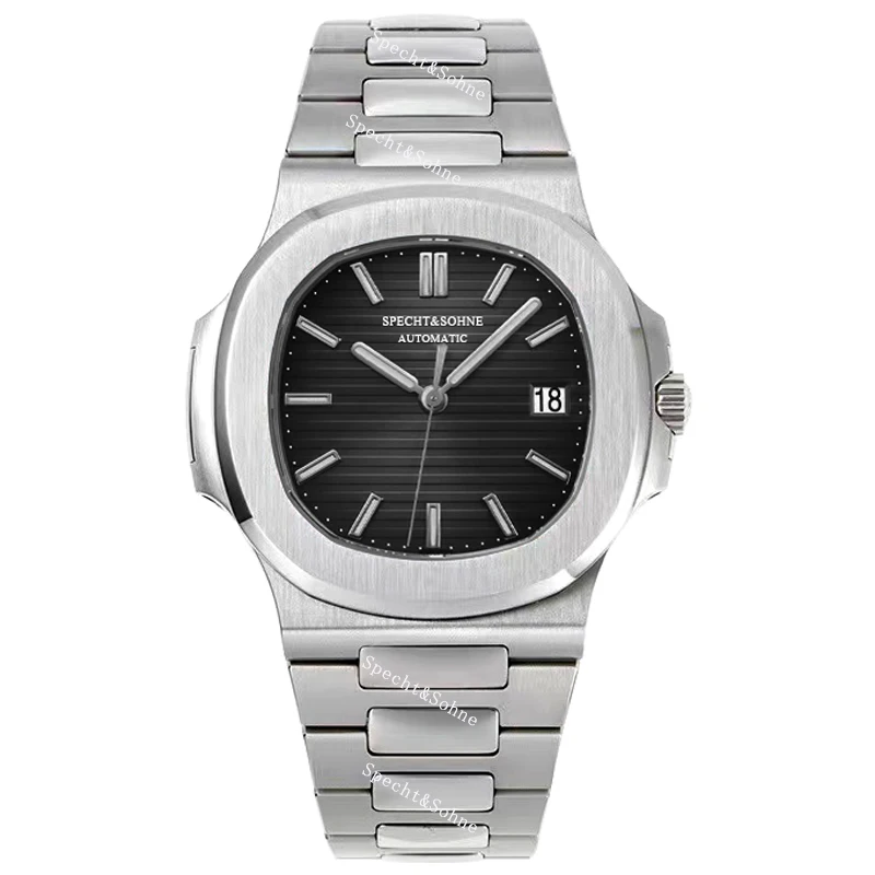 Specht & Sohne 2025 Nieuwe Klassieke Heren Horloges Luxe Automatisch Horloge Voor Mannen Roestvrij Staal Saffier 8215 Mechanisch Horloge