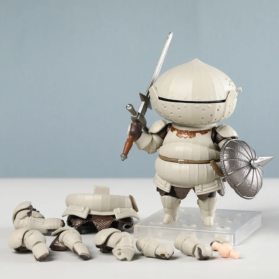 Dark Souls Heroes of Lordran Siegmeyer 1964 Q ver. Action Figure Car Decoration Toy Doll