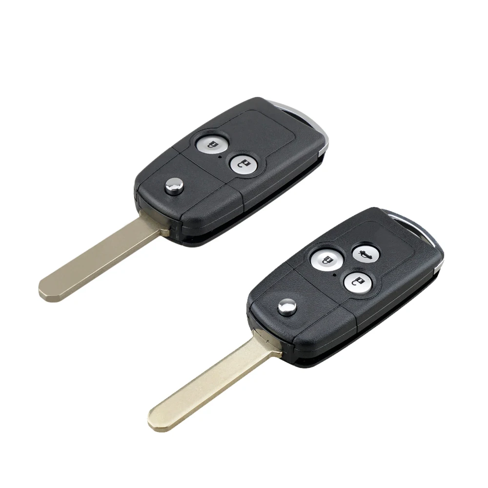 

2/3-кнопочный автомобильный брелок для ключей, сменный чехол для дистанционного управления, подходит для Honda с лезвием HON66