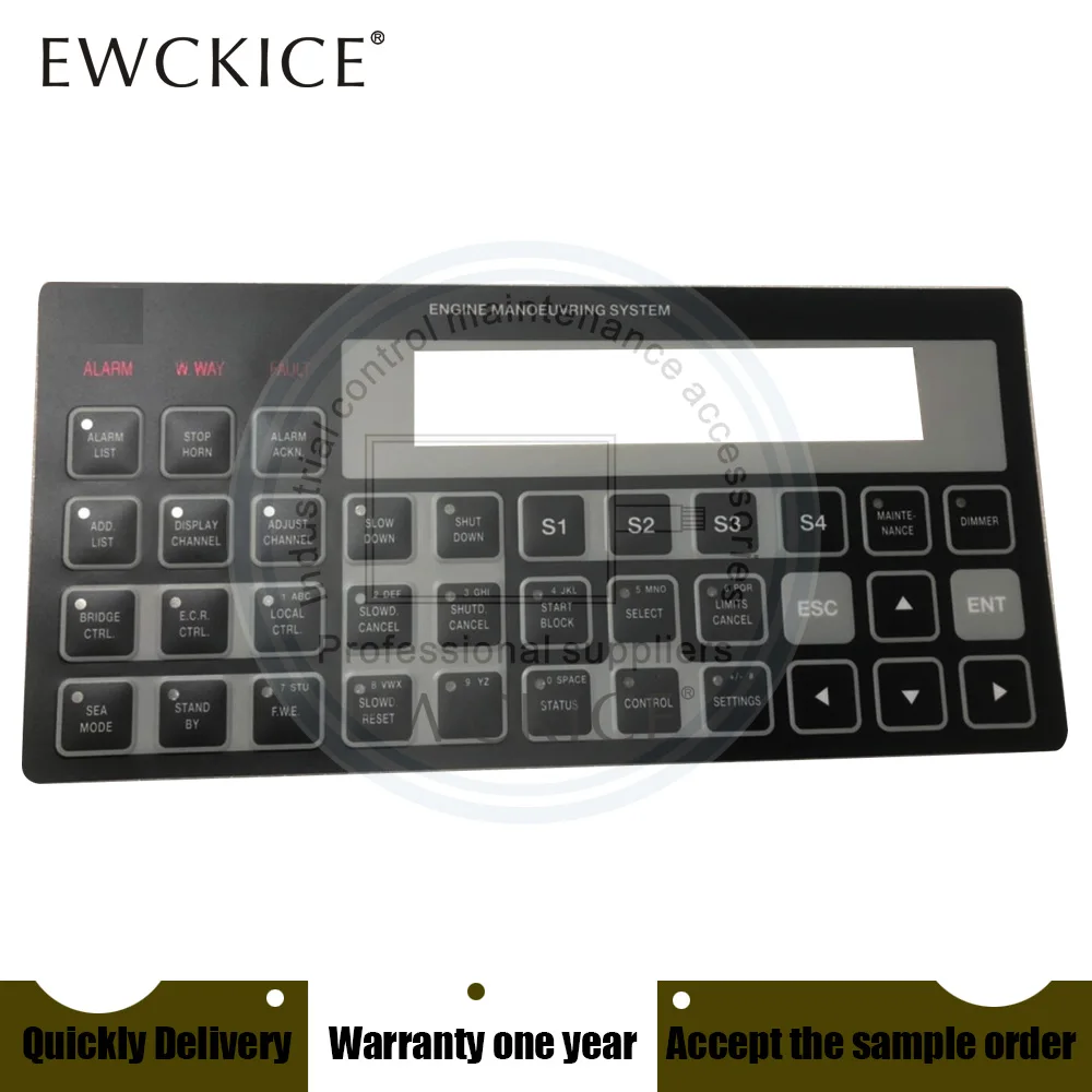 NEW EMP-2200M HMI 815.001.200 01 S PLC Membrane Switch keypad keyboard