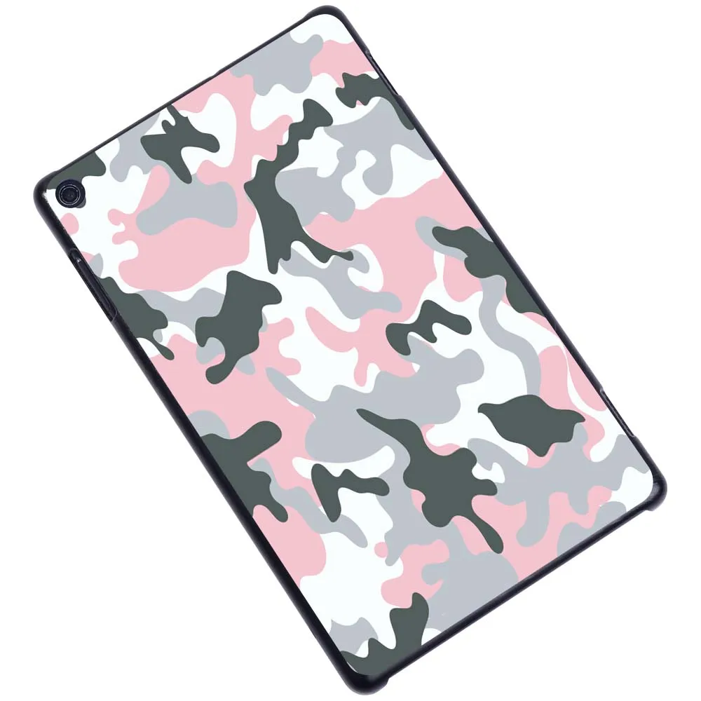 Lightweight Hard Shell Case Cover Fit Amazon Fire 7/ HD 8/ HD 10 with Alexa Tablet Plastic Durable Protective Shell + Pen