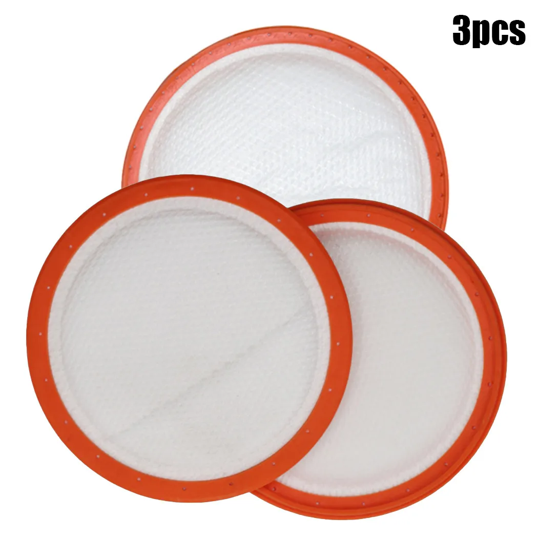 Vacuum Cleaner Filters 3Pcs 55HF DD5255 Accessories Cleaning DD5255-1 DD5255-3 For Dirt Devil Infinity Parts