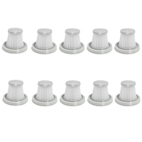 10PCS HEPA Filter For XIAOMI MIJIA Handy Vacuum Cleaner Home Car Mini Wireless Washable Filter Spare Parts Accessories