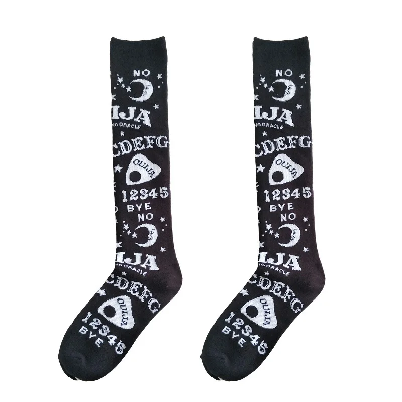 Halloween Funny Stockings Cosplay Length Knee Socks Jack Anime Sports Sock Before Christmas Accessories