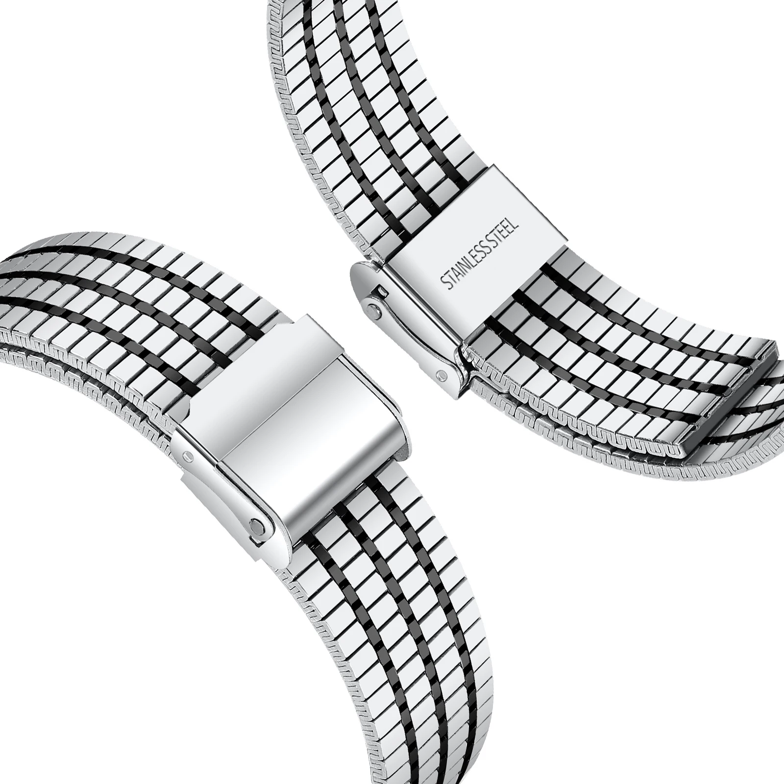 For Huawei Watch Fit 3 Strap Stainless Steel Smart Watch Luxury Seven-beads Metal Bracelet Correa for Huawei Fit 3 Accessories image 6