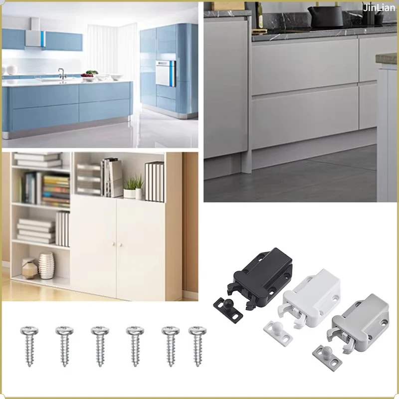Release Push To Open Touch Latch Tools Bookcases Cabinet Home Kitchen 55x43mm ABS Accessories Cupboard High quality