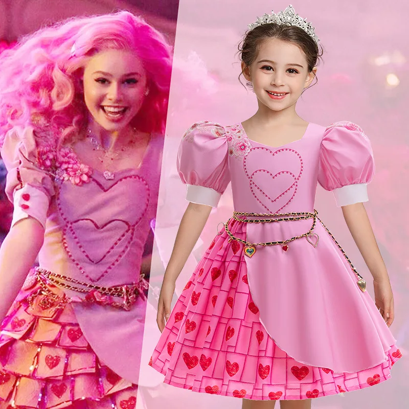 

Descendants 4 Halloween Girls Princess Dress Girl Cosplay Costume Tutu Outfits Carnival Party for School Stage Performance