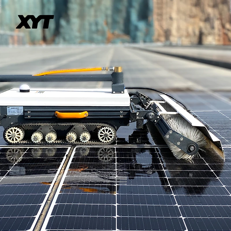 Zonnepaneelreinigingsrobotreiniger en dakmachine X7