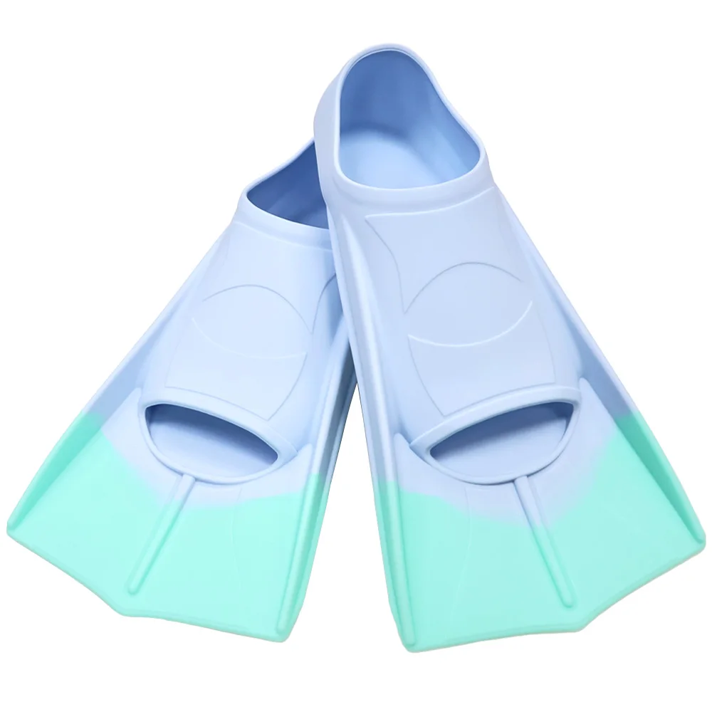 Silikon Flossen Schwimmen Training Schnorchel Kurze Tauchen Flossen Frosch Schuhe Männer Frauen Professionelle Brustschlag Freeschnorchel Schwimmen – Detail 10