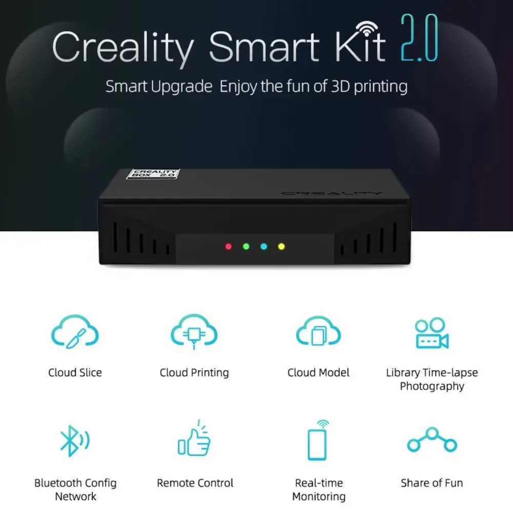 Imagem -04 - Creality-smart Kit 2.0 para Impressora 3d 8g tf Card Ender3 Ender-3 Pro Ender-3s Ender-3 v2 Ender-3 v3 se Cloud Slice 3d Printer Parts