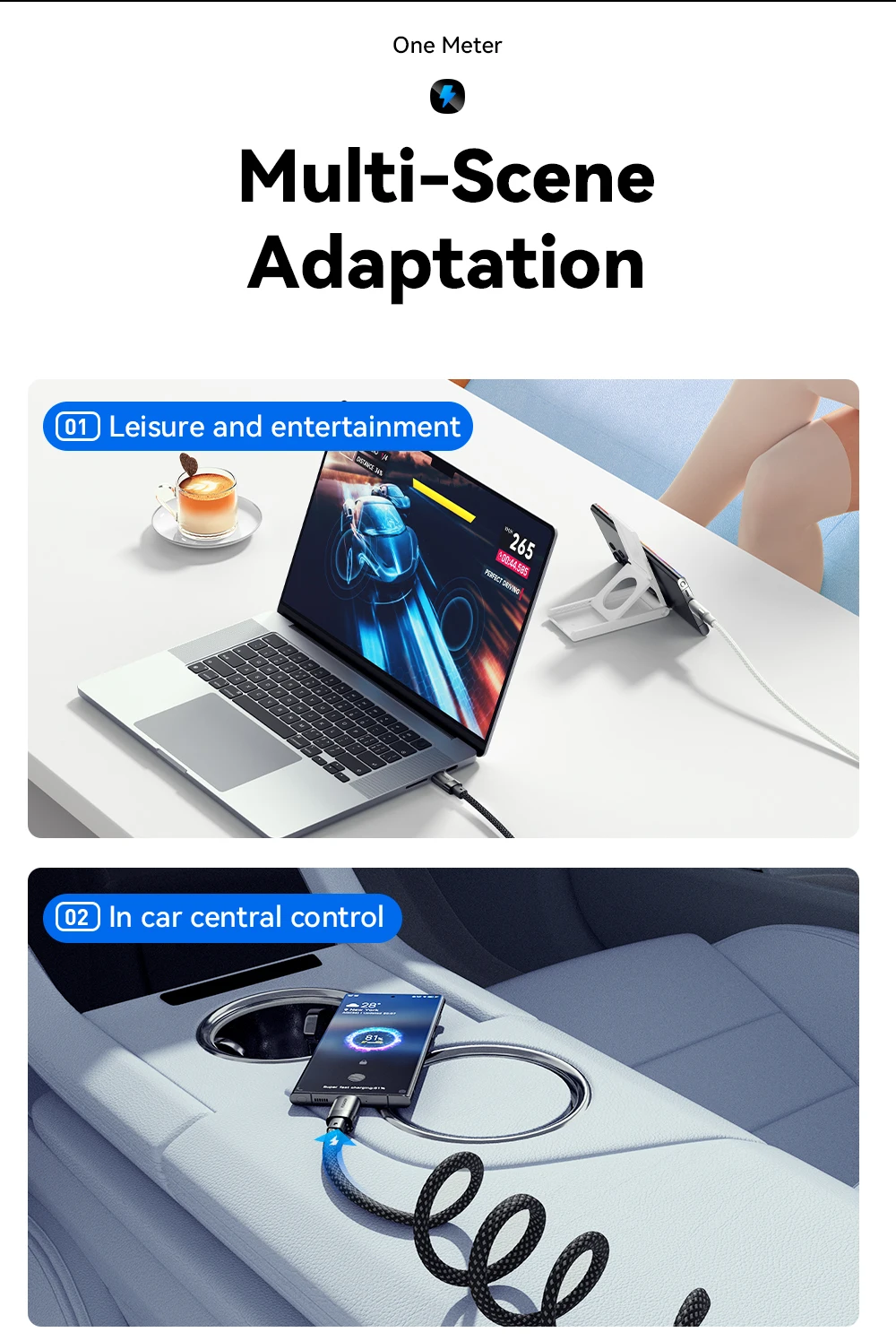 Essager USB C to C 100W Magnetic Fast Charger Cable for iPhone 15 65W Type C to C Data Charging Wire for Laptop Samsung