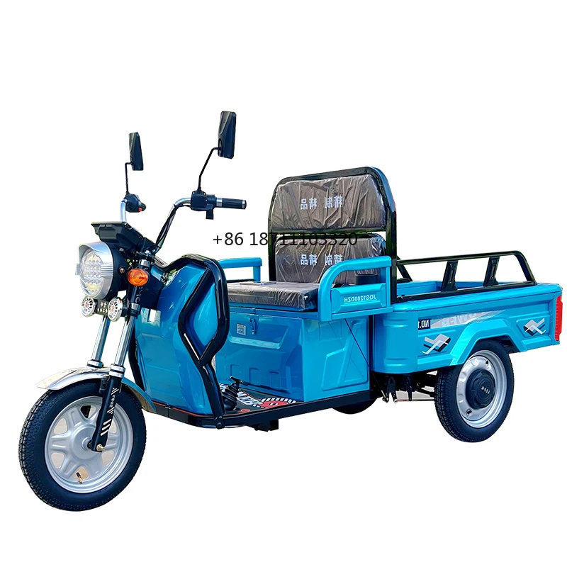 electric tricycle trike scoter scooter passenger Made in China for cargo solar