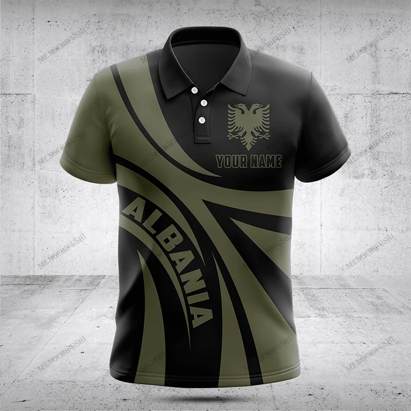 Polo personnalisé avec drapeau - Summer Clothing Names avis et prix