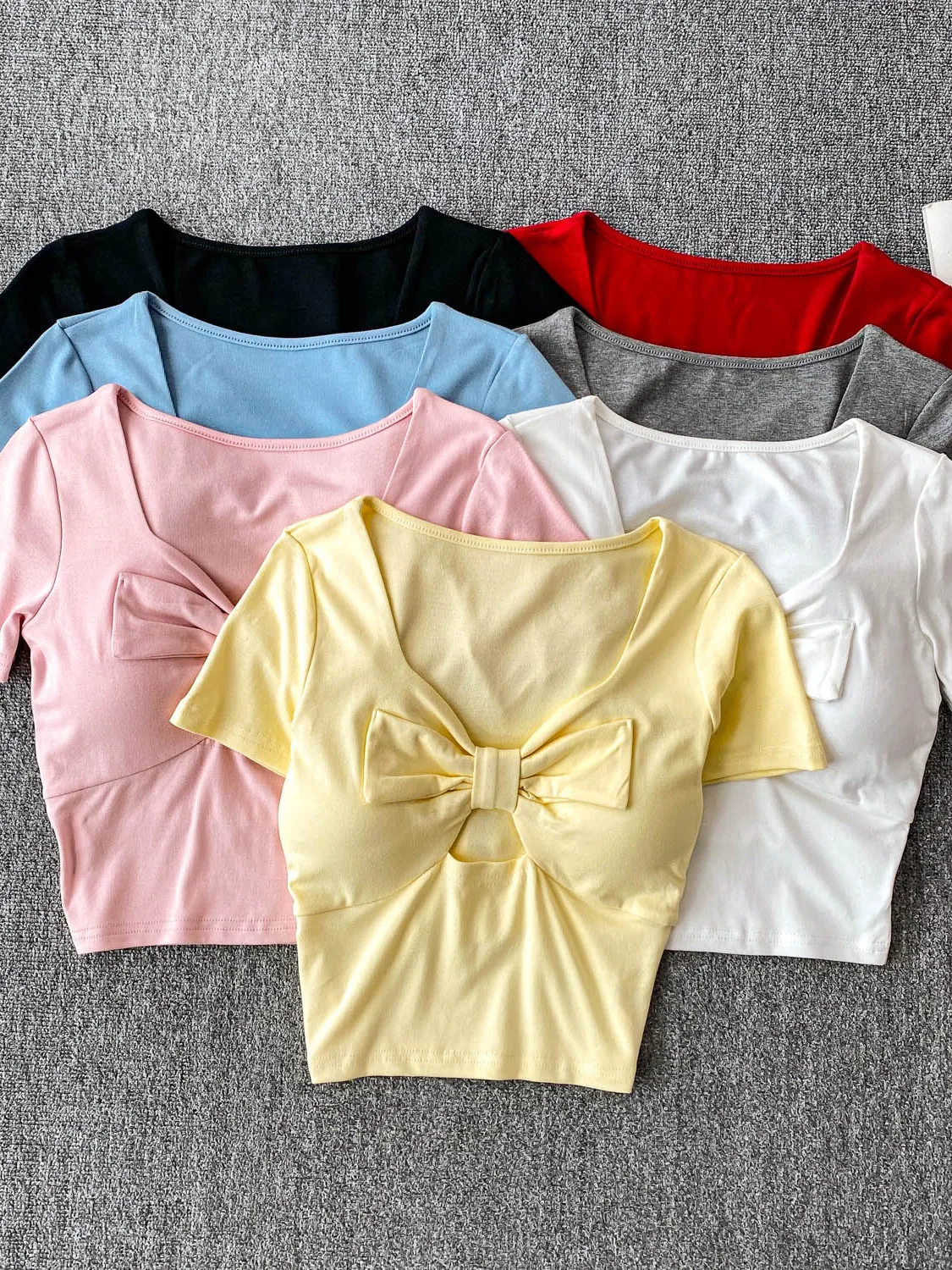 

Pure Desire, сексуальный ажурный узел V Ne, вязаный женский топ для похудения ort Sle с накладкой на грудь, новинка 2023 года