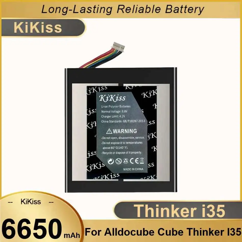 

Аккумулятор для планшета 6650 мАч для Alldocube Cube Thinker I35 ПК Надежный блок питания