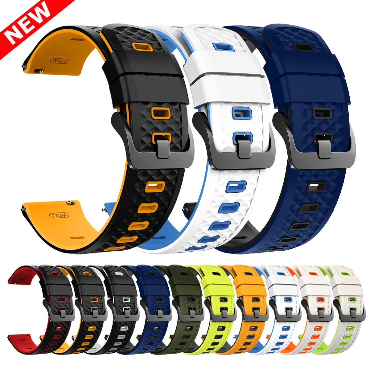 Watch Band 22Mm For…