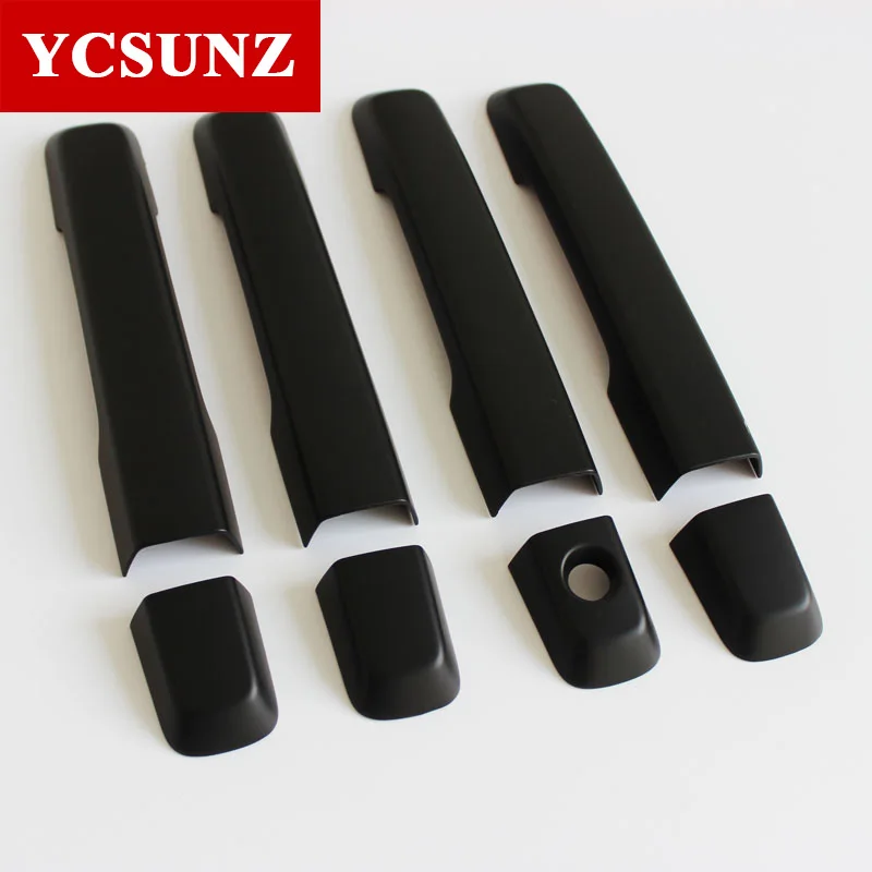 Black Door Handle Cover For Isuzu Dmax D-MAX 2012 2013 2014 2015 2016 2017 2018 2019 pick up truck car Accessories