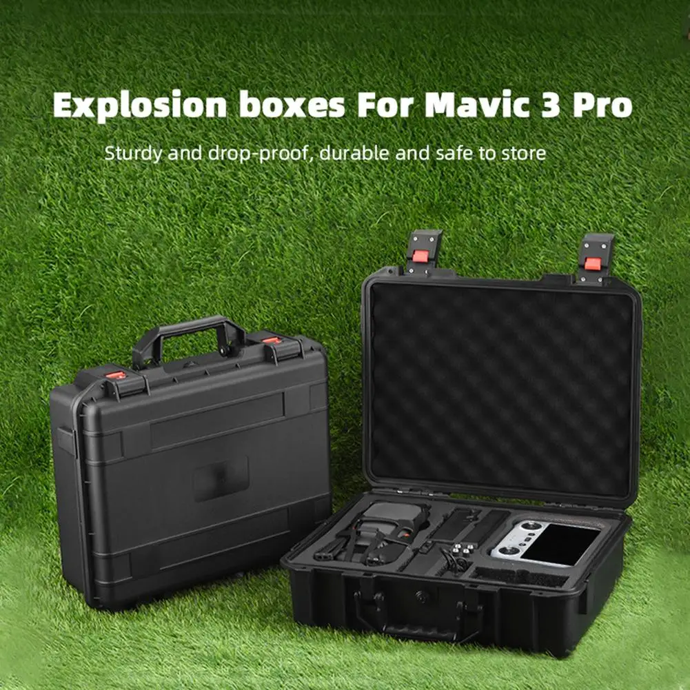 Carrying Case Travel Organizer Compatible For Dji Ma-vic 3 Pro Waterproof Explosion-proof Suitcase Storage Bag Drone Accessories