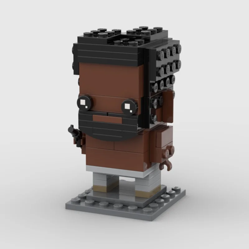 90 個 MOC チャイルディッシュ・ガンビーノ ブリックヘッドズ これはモデルビルディングブロックのおもちゃです 建築組み立て DIY クリエイティブ クリスマスギフト ブリック