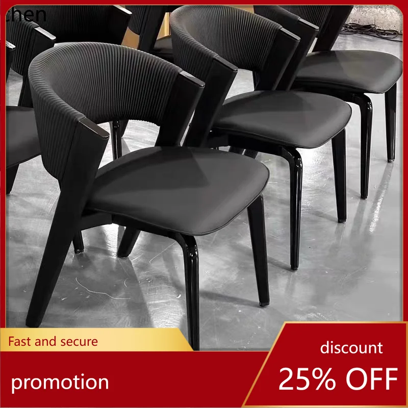 

YFY Solid Wood Dining Chair Modern Minimalist Home Backrest Chair High-end Chair