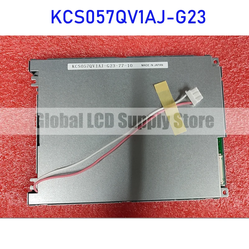 KCS057QV1AJ-G23 5.7 Inch LCD Display Screen Panel Original for Kyocera 15 Pins Connector Brand New Fully Tested