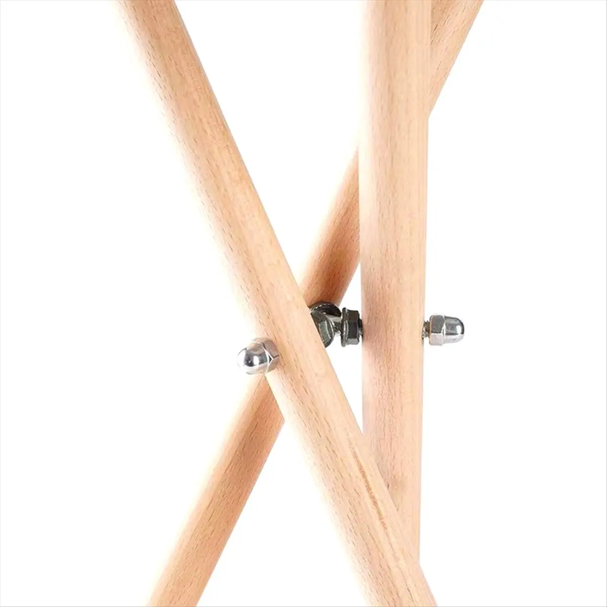 A50U Drum Stand Handpan Stand Soild Wood Snare Stand Tripod Structure Drum Holder for 10 to 15 Inch Percussion Instrument