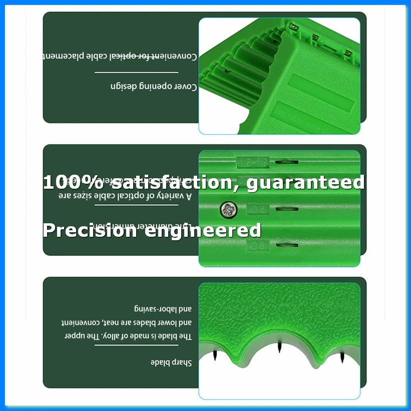 1.5-11mm Longitudinal Center Pipe Stripping Tool Tube Slitter Fiber Optic Ribbon Optic Cable Stripper-FS