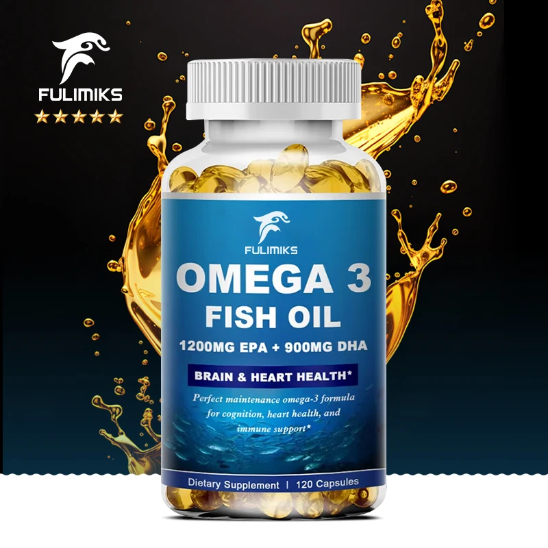 

Рыбное масло Omega-3 насыщенное в DHA и EPA, улучшает плохое настроение, снимает стресс, укрепляет мозг, улучшает память и интеллект