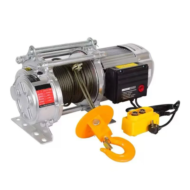 220v Wire Rope Hoist CD-k Type Aluminum Electric Winch