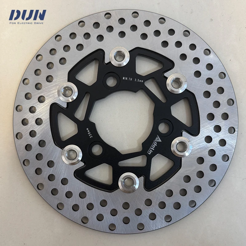 220mm Width 3.5mm Thickness CNC Aluminum Alloy Floating Disk Motorcycle Adelin Brake Disc for Electric Hub Motor view 4