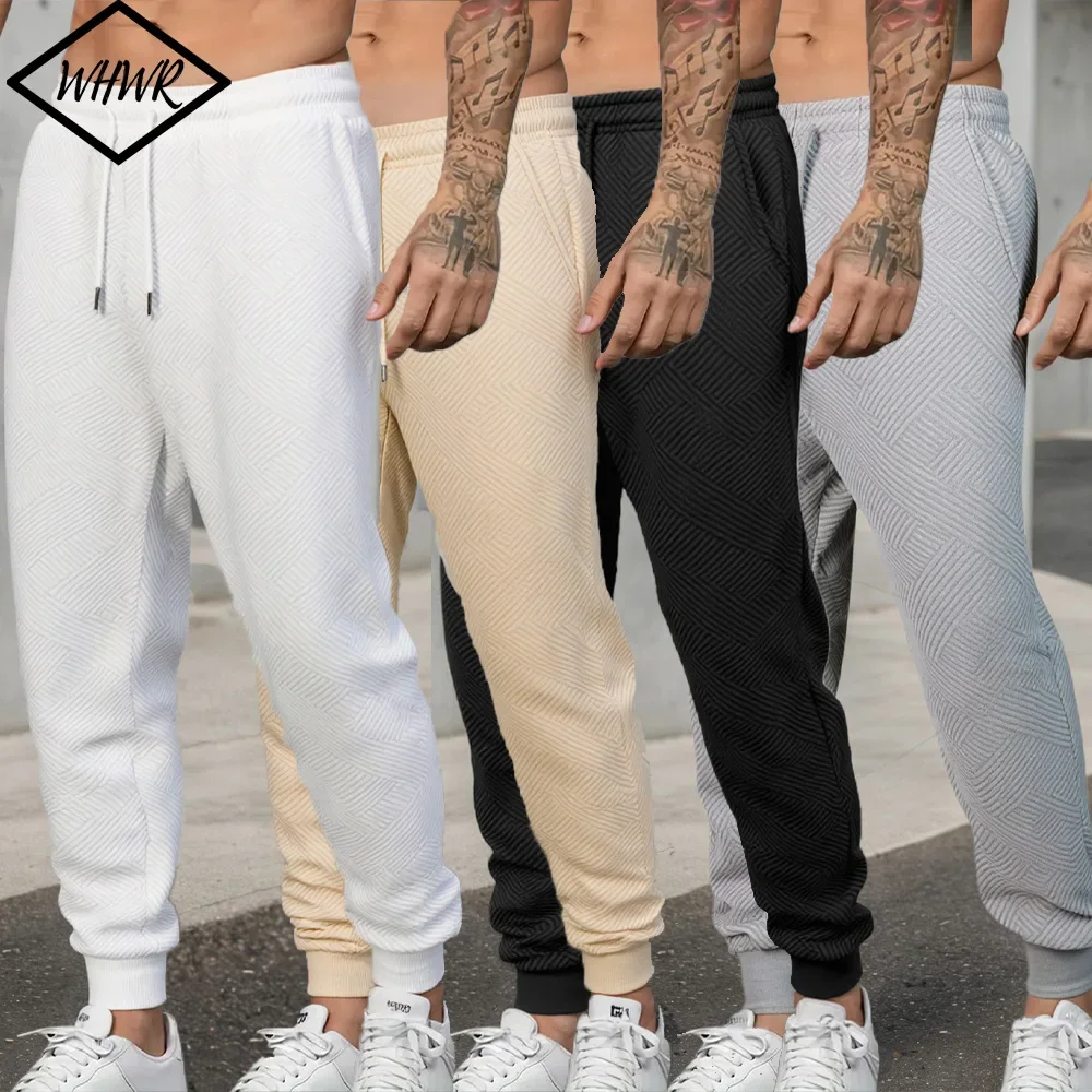 

Men's Jogging Casual Pants Sportswear Outdoor Pants Elastic Waist Sports Casual Trousers Loose Fitness Training Pants Streetwear