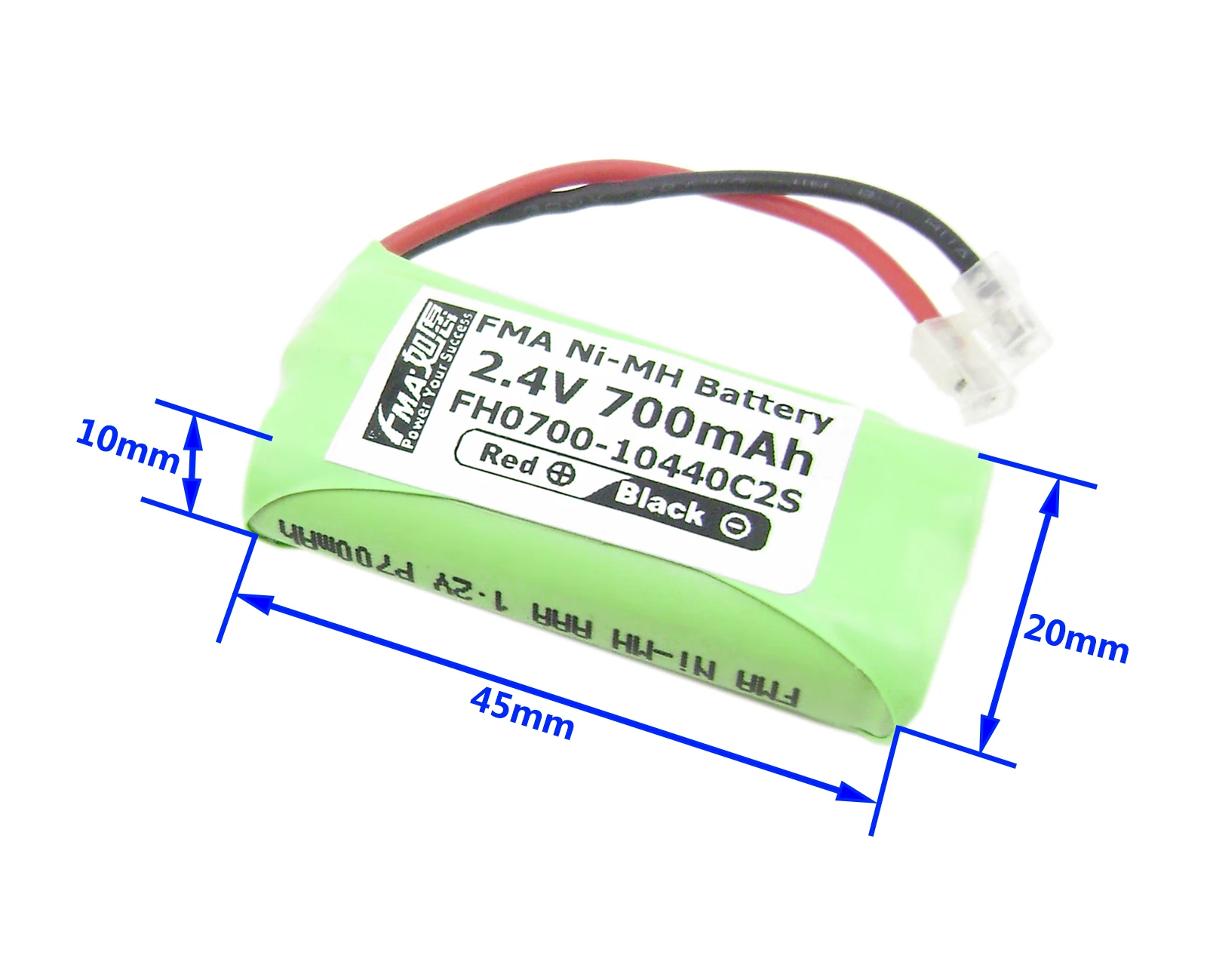 Ni-MH 2.4V 700mAh Cordless Phone Battery for BC102906 BB550 AT&T BT183342 BT283342 CL84200 CL84300 Lucent BT18433 BT28433 BT800