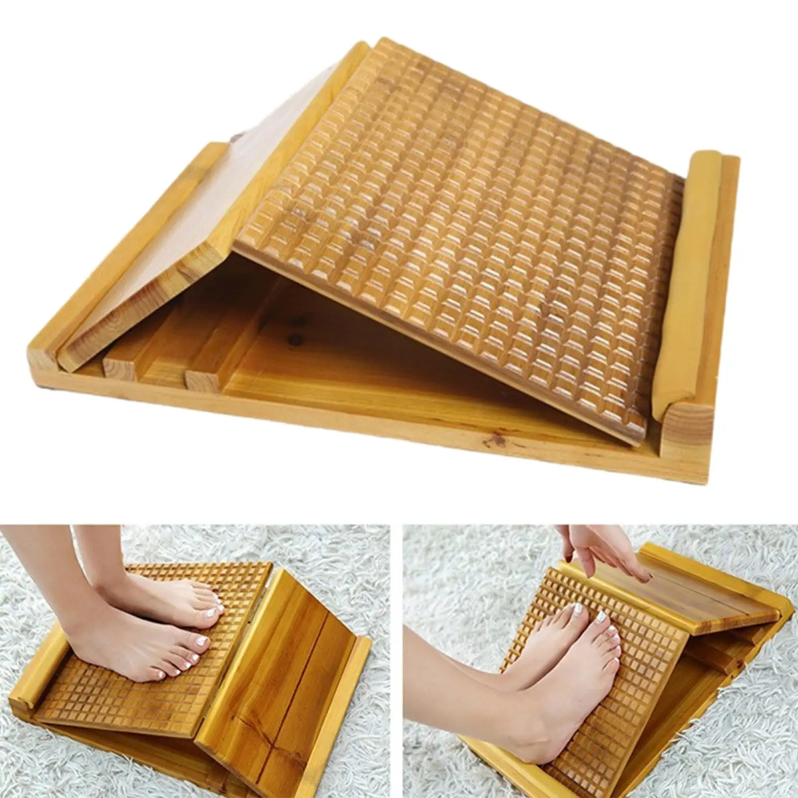 Tabla estiramiento plegable – Camilla portátil piernas y flexibilidad - imagen 2