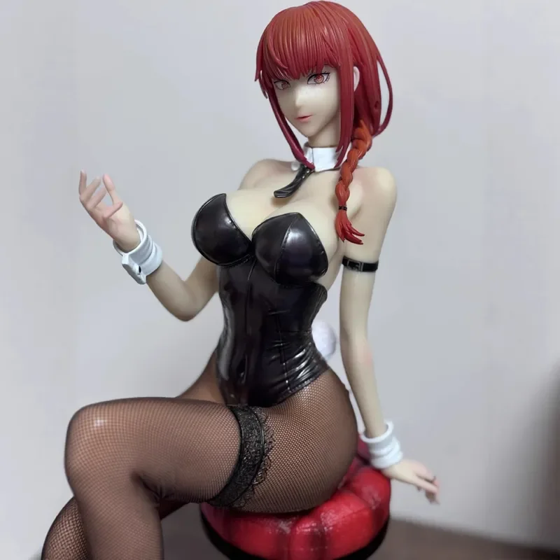 

Chainsaw Man Figure Makima Anime Figures Bunny Girls Models Statue Boys Collection Desk Ornament Doll Toys ﻿Kids Birthday Gifts